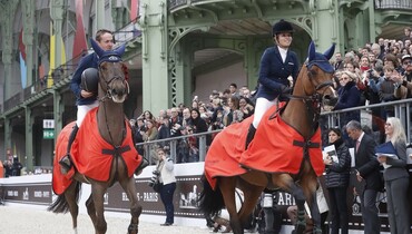 Tops-Alexander and Allen, the Queen and King of the Grand Palais