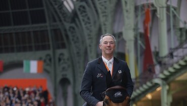 Home win for Patrice Delaveau in the Prix du 24 Faubourg at the Saut Hermès