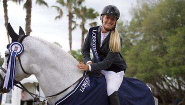 Images | The top three at the Longines FEI World Cup at Live Oak International