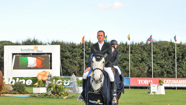 Trevor Breen and Bombay conclude the Sunshine Tour with a win in the CSI4* Invitational Grand Prix