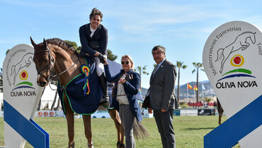 Oliver Lazarus saves the best for last to win the CSI3* Grand Prix presented by Oliva Nova Beach and Golf Resort at the Spring MET III