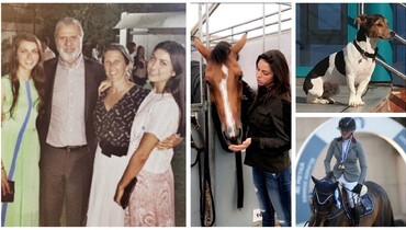 Hannah Mytilineou: Managing my chaotic horsey and non-horsey life – husband, daughters, horses, travelling, Smokey the dog and Bianca!