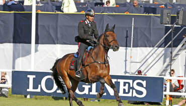 Bruno Chimirri with a home win in the CSI4* Grand Prix at the Toscana Tour