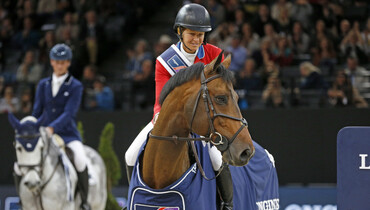 Beezie Madden and Breitling LS best in Longines FEI World Cup Final opener