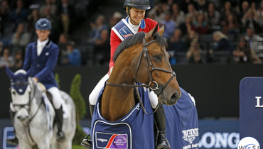 Beezie Madden and Breitling LS best in Longines FEI World Cup Final opener