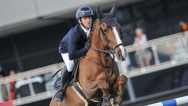 Mikel Aizpurua Quiroga makes it a home win in the CSI2* Grand Prix presented by CHG at the Spring MET IV 2018