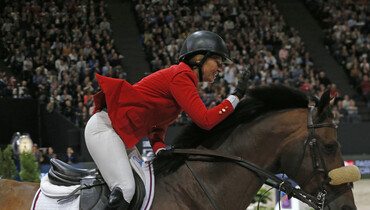 The horses and riders for the Longines FEI World Cup 2019