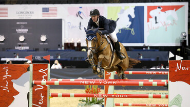 McLain Ward dominates on day one of the Longines Masters of New York