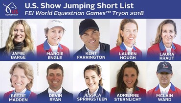 US Equestrian announces FEI World Equestrian Games short list