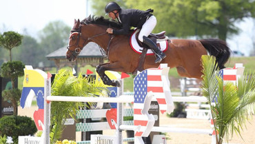 Todd Minikus and Quality girl return in winning form at Kentucky Spring Horse Show in CSI3* $35,000 Welcome Speed 1.45m