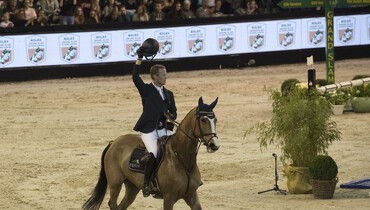 Niels Bruynseels: The current Rolex Grand Slam of Show Jumping live contender