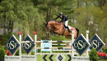 Captain Brian Cournane wins $35,000 New York Welcome Stake CSI2* at Old Salem Farm Spring Horse Shows