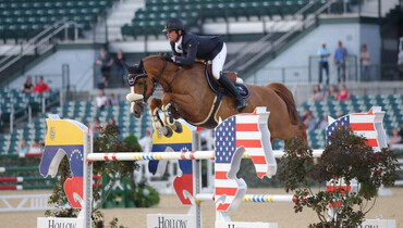 Darragh Kenny does it again with Babalou 41 to claim CSI3* $131,000 Hollow Creek Farm Grand Prix at the Kentucky Spring Horse Show