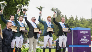 Ireland wins Longines FEI Jumping Nations Cup™ of Canada at Langley