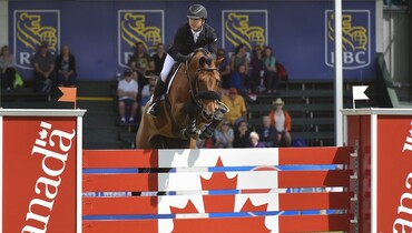 Kent Farrington and Gazelle win the RBC Grand Prix, presented by Rolex, at Spruce Meadows