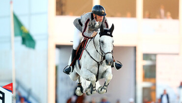 Peder Fredricson flies to the victory in the CSI3* Top Series Grand Prix at Knokke Hippie