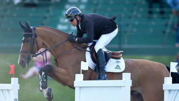 Fellers, Holloway and Lamaze x 2 on top at Spruce Meadows