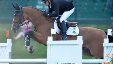 Fellers, Holloway and Lamaze x 2 on top at Spruce Meadows