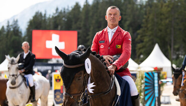 Pius Schwizer opens with at home win at Longines Jumping Crans-Montana