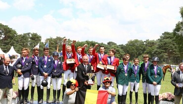 FTB 2018: Belgian juniors win gold