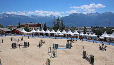 Postcard from Jumping Longines Crans-Montana