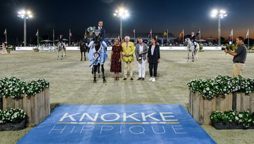 Jacques Helmlinger and Tonic des Mets top the CSI3* Grand Prix presented by Knokke-Heist at Knokke Hippique