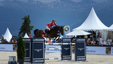Another win for Pius Schwizer at Longines Jumping Crans-Montana