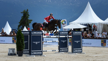 Another win for Pius Schwizer at Longines Jumping Crans-Montana
