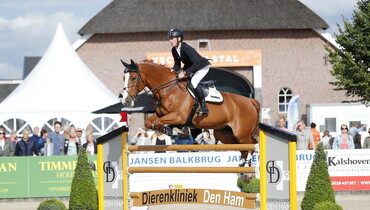 The horses and riders for CSI4* Ommen