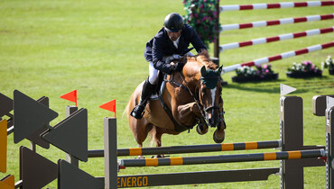 Carlos Mota Ribas speeds to the win in the Energochemica Derby Cup CSI4* at X-BIONIC® Summer Tour