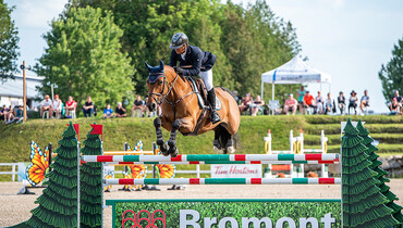 Tomas Yofre and Fantasy give an exemplary performance in the Modified Grand Prix at the International Bromont