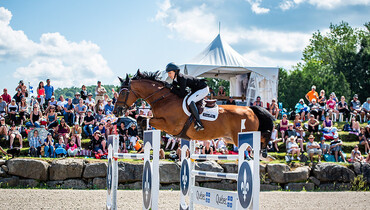 Lucy Deslauriers and Hester dominate as masters of the Quebec Original Grand Prix