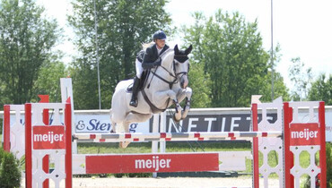 Kristen Vanderveen and Bull Run's Faustino De Tili speed to top honors in Grand Traverse Classic at Great Lakes Equestrian Festival