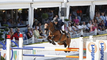 Pim Mulder and Djoost Again make a winning 1.60m Grand Prix debut in Ommen