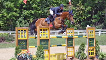 Samuel Parot and Atlantis race to victory in $35,000 CWD Welcome Speed Stake CSI3* at Great Lakes Equestrian Festival