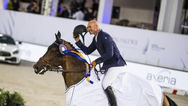François Mathy Jr wins Saturday's Prix Axeria at Jumping de Valence