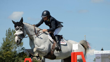 Leslie Burr-Howard blazes to victory in the SOVARO®FEI Speed Stake