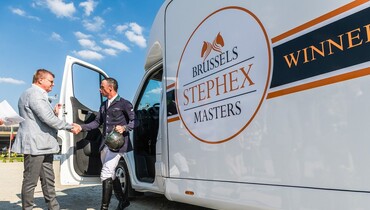 Denis Lynch Leading Rider of the CSI5* Brussels Stephex Masters