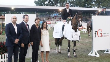 Richard Howley wins the CSIO5* Grand Prix in Gijon