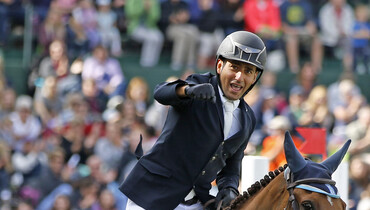 And the winner is... A first Major victory for Sameh El Dahan, winner of the CP ‘International’, presented by Rolex