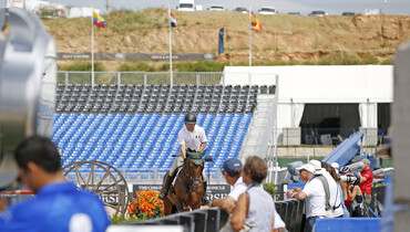 The horses, riders and teams for the first round of the FEI World Equestrian Games
