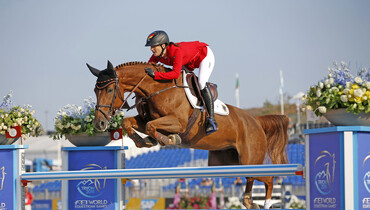 Images | Thrills and spills from the second round at the FEI World Equestrian Games