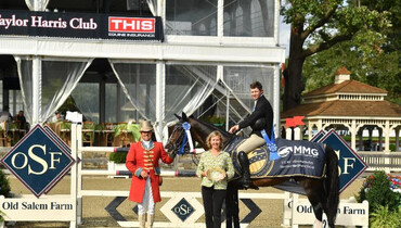 Shane Sweetnam and Cyklon 1083 claim FEI victory on opening day of 2018 American Gold Cup