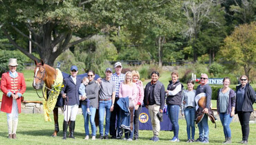 McLain Ward's Rothchild retired in a special ceremony at the American Gold Cup