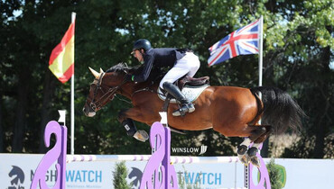 Shark takes a big bite of the $50,000 FEI Grand Prix at SRJT International