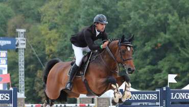 Eugenio Garza and Victer Finn Dh Z win at SRJT Longines FEI World Cup™ Jumping