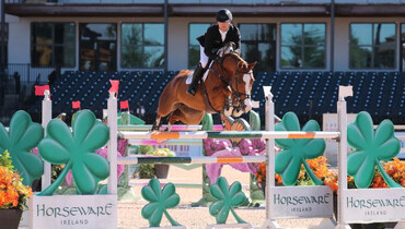 Kent Farrington and Creedance refresh the ring with a win in 1.50m Welcome Stake