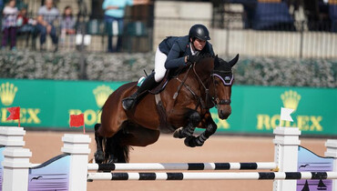 O'Brien secures double-podium win in $35,000 1.45m Power & Speed Stake as CSI5* competition gets underway at Tryon