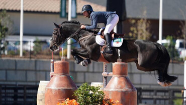 Bluman rides to blue concluding CSI5* competition at Tryon International Equestrian Center