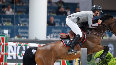 Peder Fredricson and H&M Christian K fly to victory in Prestige jump-off in Verona